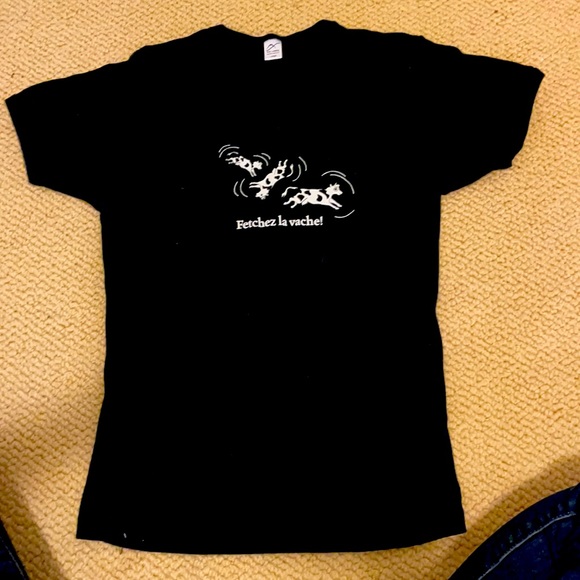 Monty Python Spamalot T-shirt “Fetchez la vache!” - Picture 1 of 2